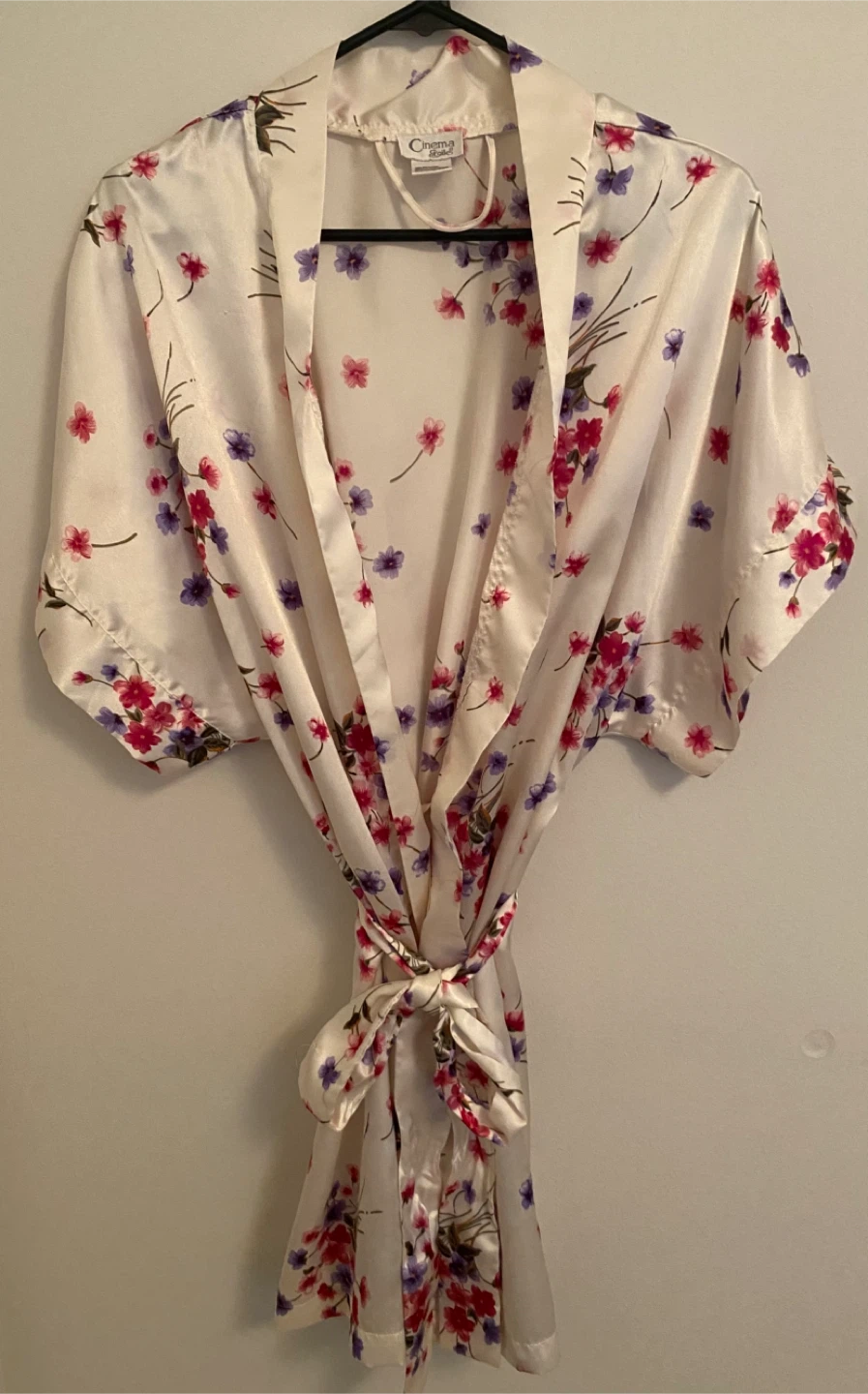Robe short sleeve - Floral design - Large