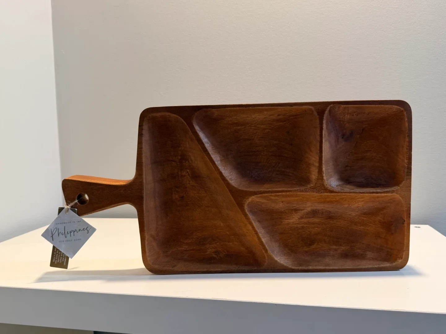 Holiday Gift for Christmas- Handmade Wooden Serving Tray