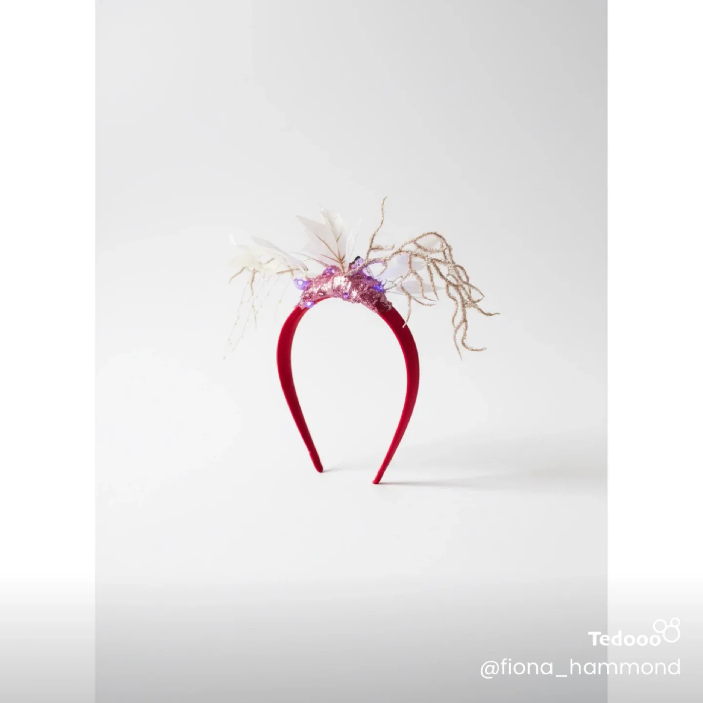 Fantasy Winter Headband with lights