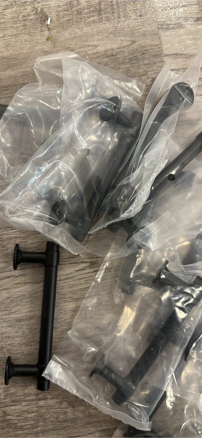 New cabinet handles
