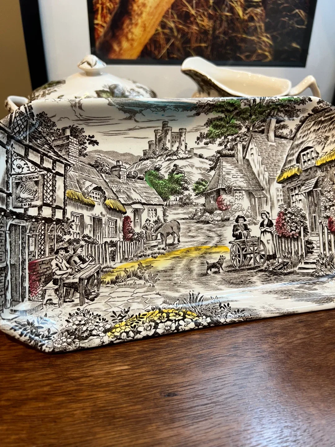 Vintage Porcelain Sugar And Creamer Set image indicator(5)