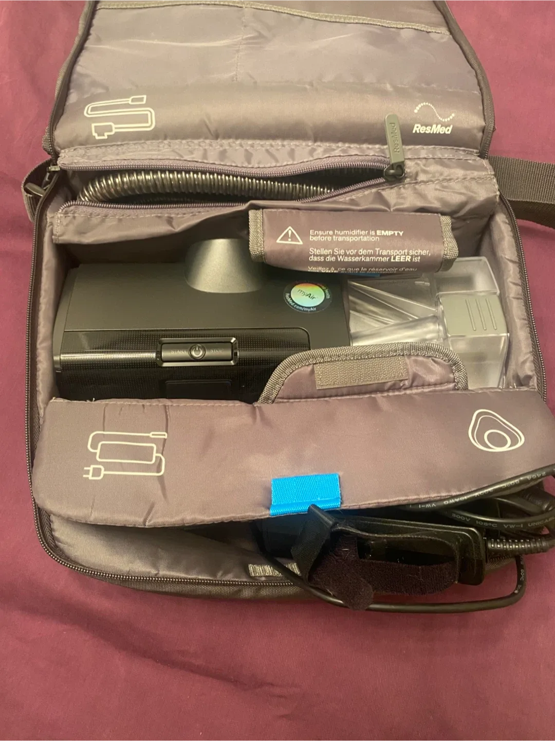 ResMed AirSense 10 CPAP Machine image indicator(3)