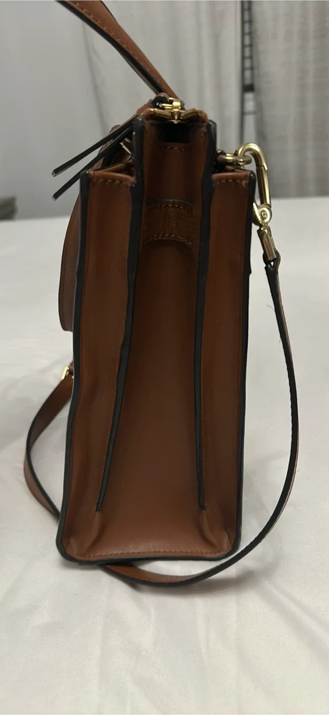 Calvin Klein Brown Monogram Tote Bag image indicator(8)