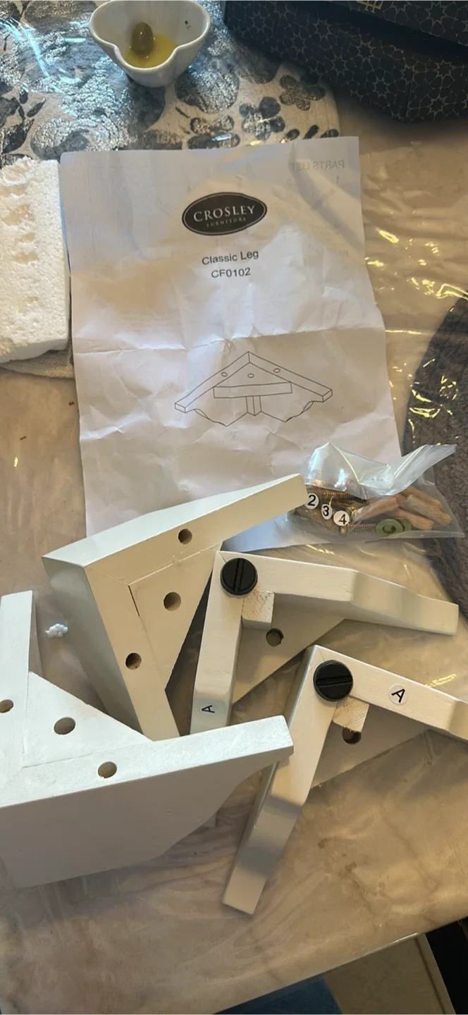 Crosley Classic Leg CF0102 - Furniture Parts image indicator(2)