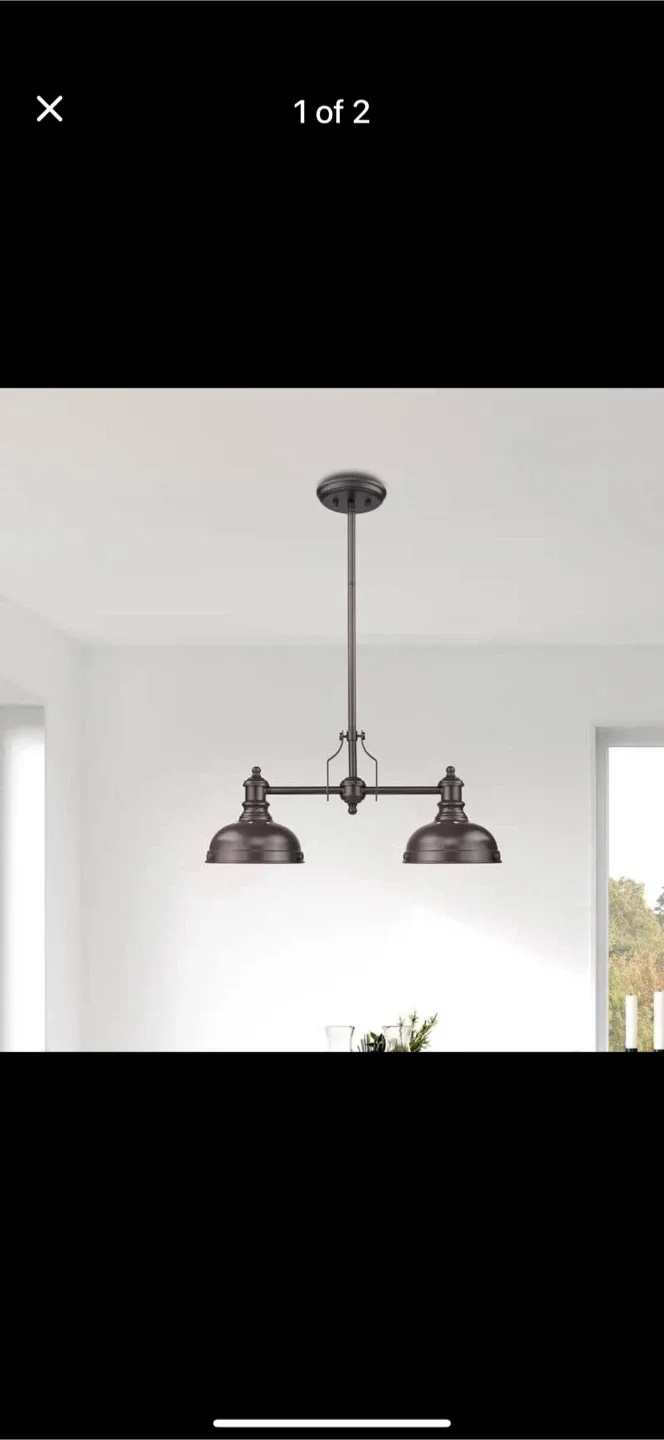 Bronze Kitchen Island Pendant Light image indicator(2)