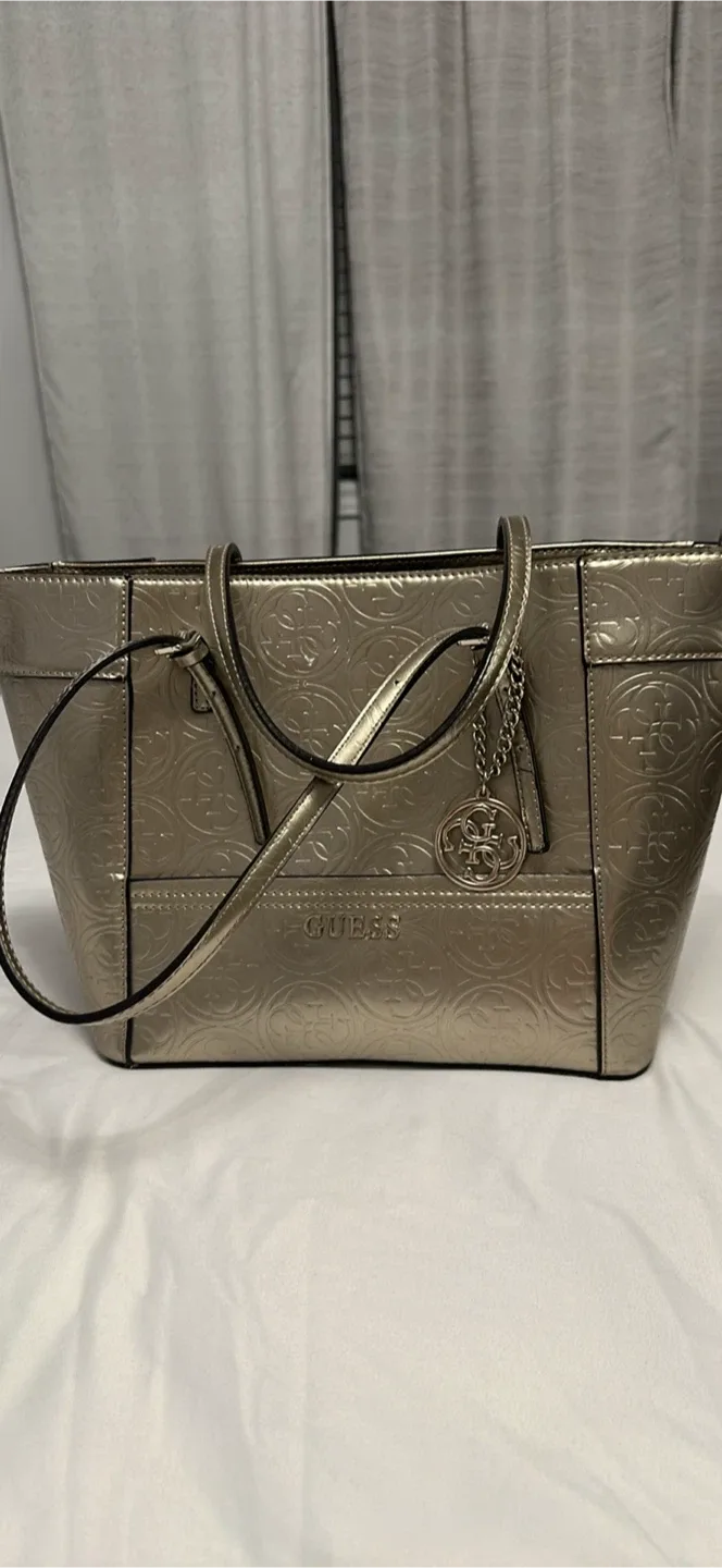 Guess Tote Bag - Metallic