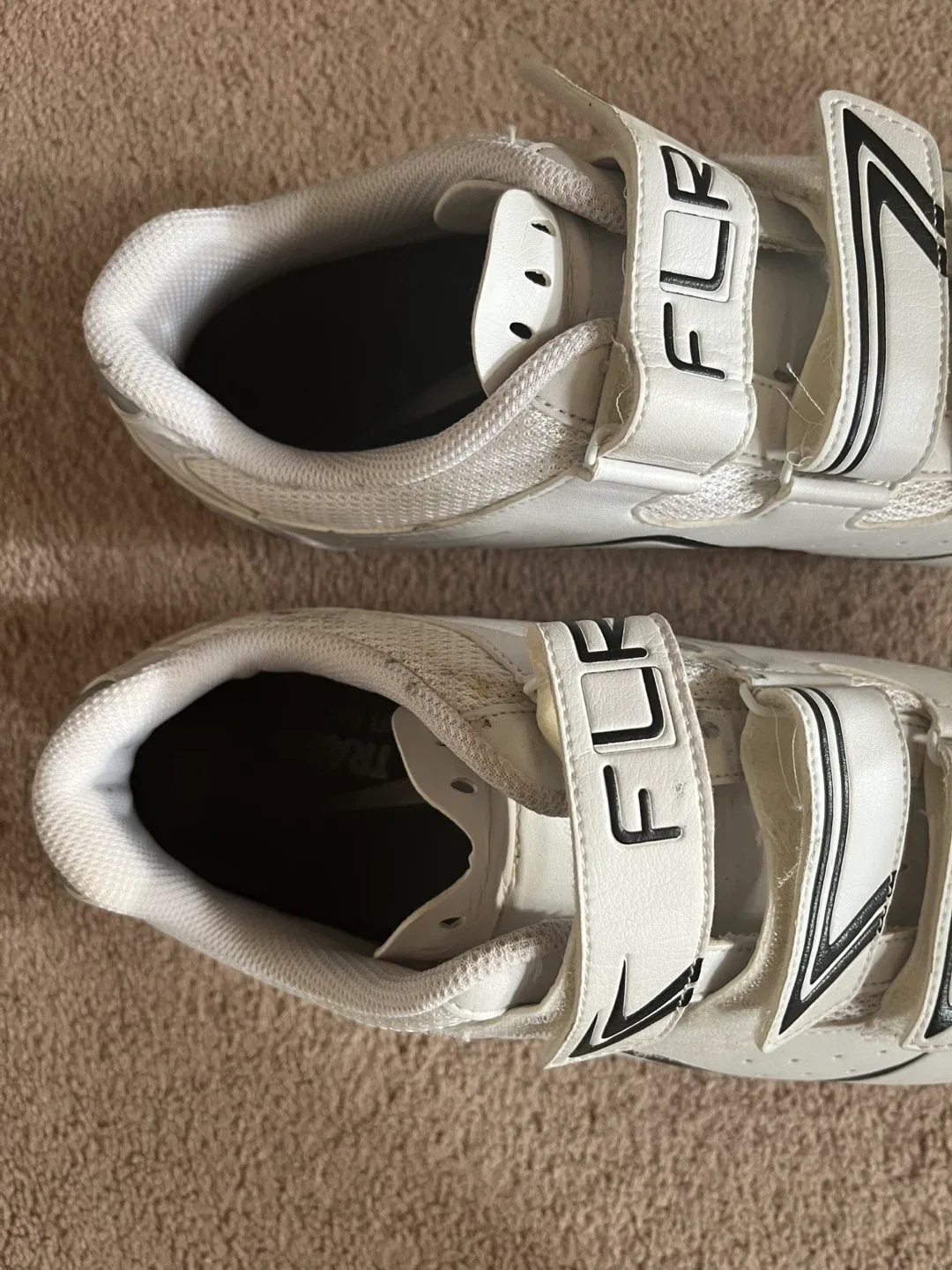 FLR F-35 White Cycling Shoes size 13 image indicator(2)