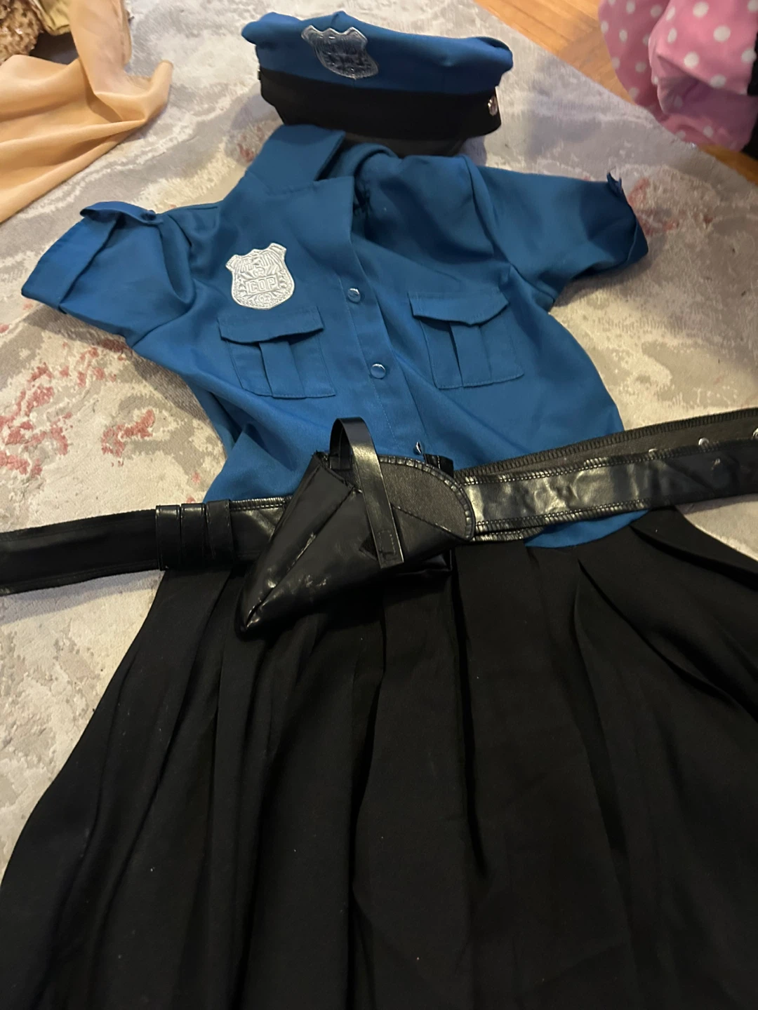 Police Officer Costume 10 year old