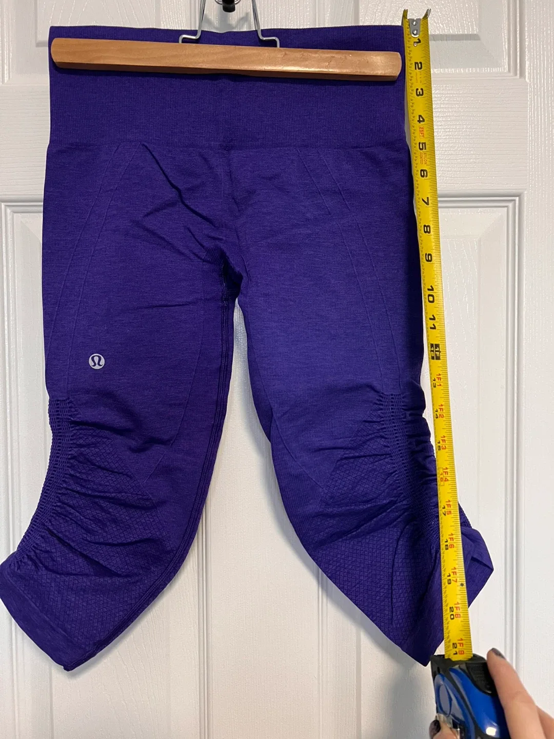 EUC Lululemon In The Flow Crop II 4 image indicator(4)