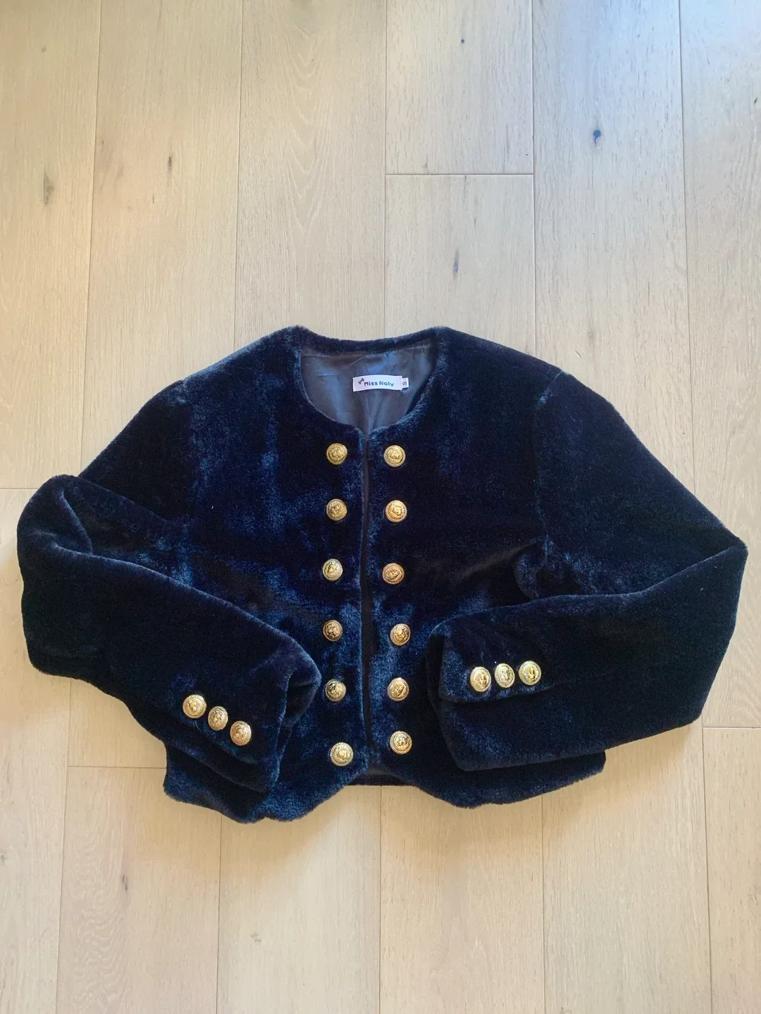 New Black Faux Fur Jacket - Size S image indicator(2)