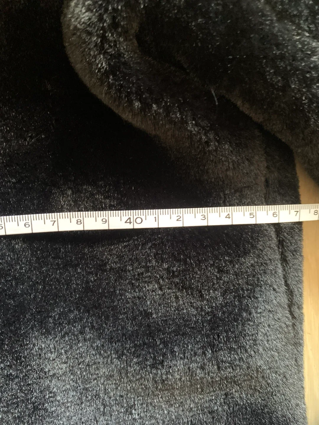 New Black Faux Fur Jacket - Size S image indicator(5)