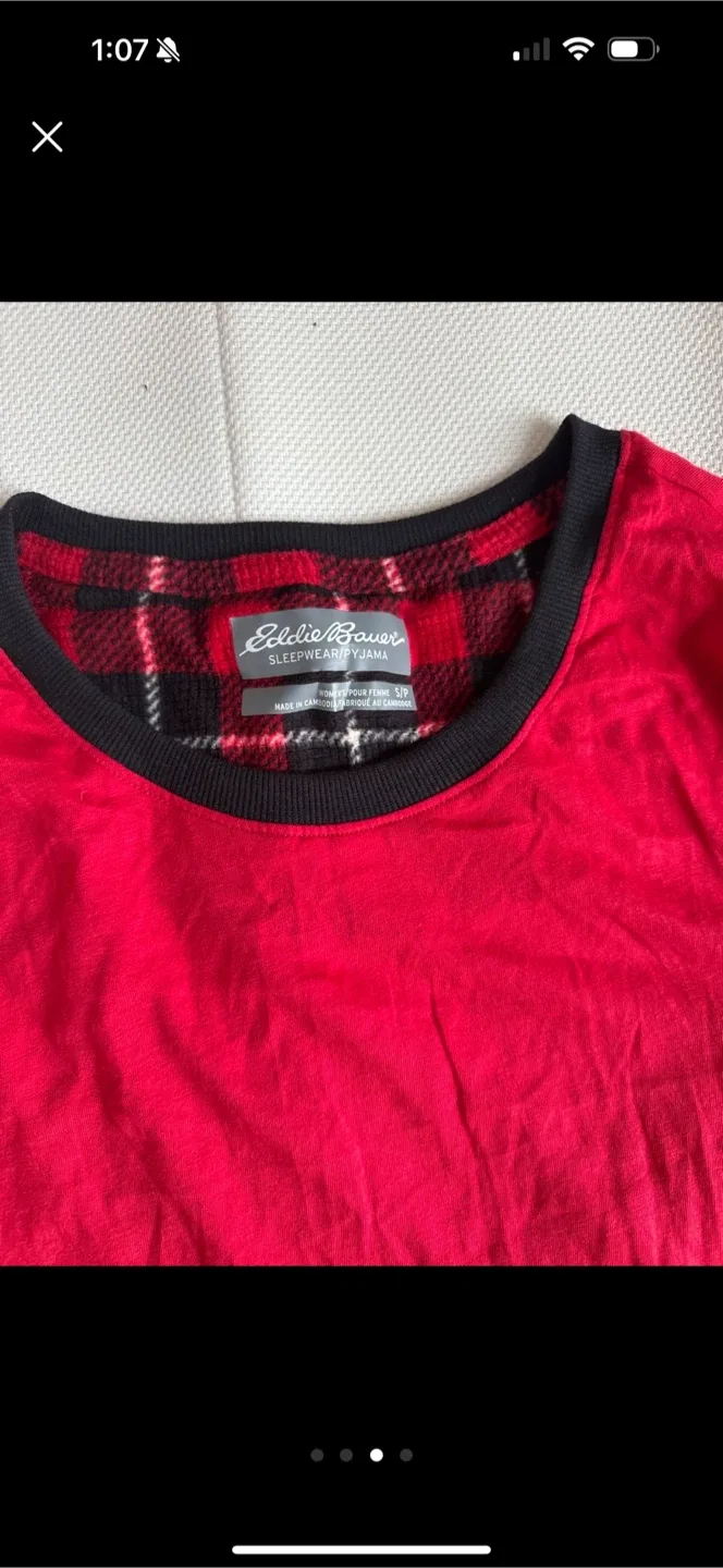 Eddie Bauer Sleepwear/Pajama Set - Size S image indicator(4)