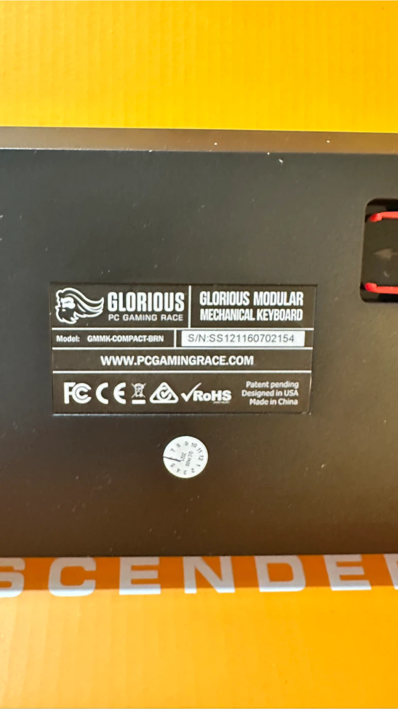 Glorious GMMK Compact Mechanical Keyboard - photo 5