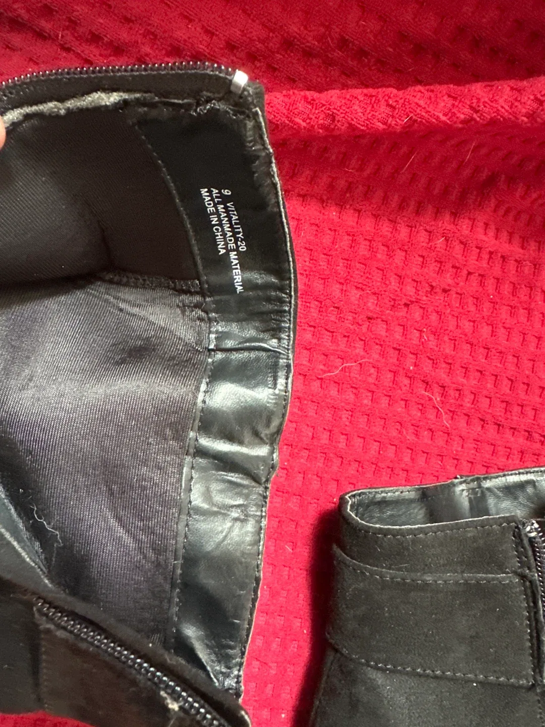 Black Heeled Ankle Boots - Size 9 image indicator(6)