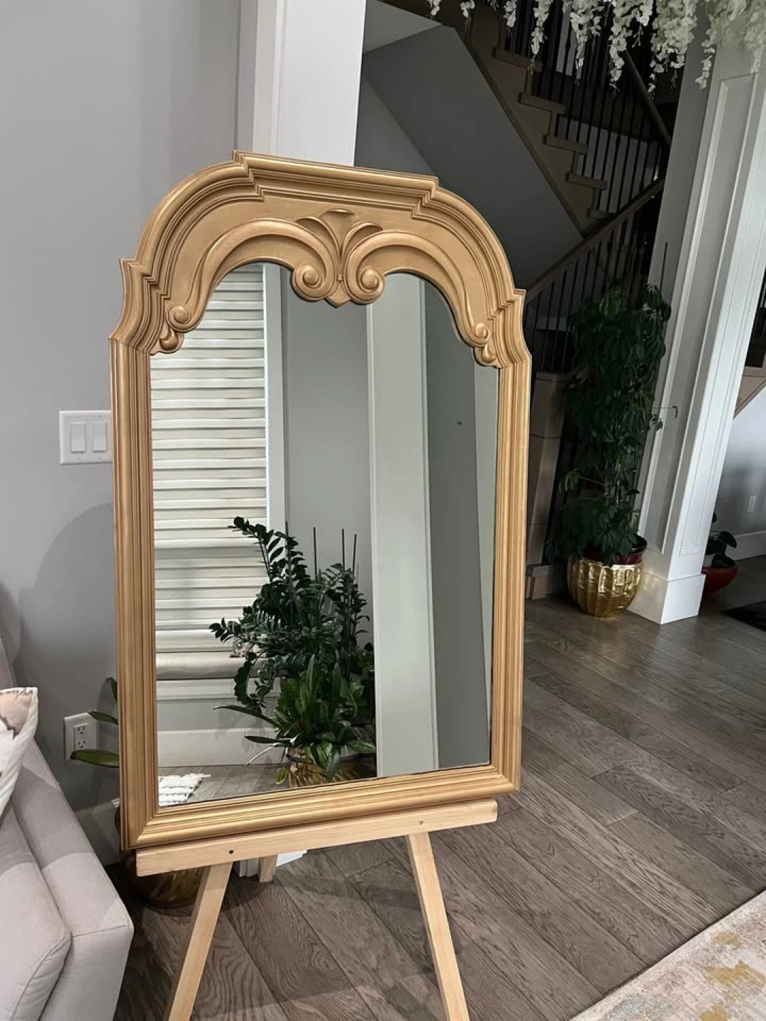 Gold Ornate Mirror - photo 3
