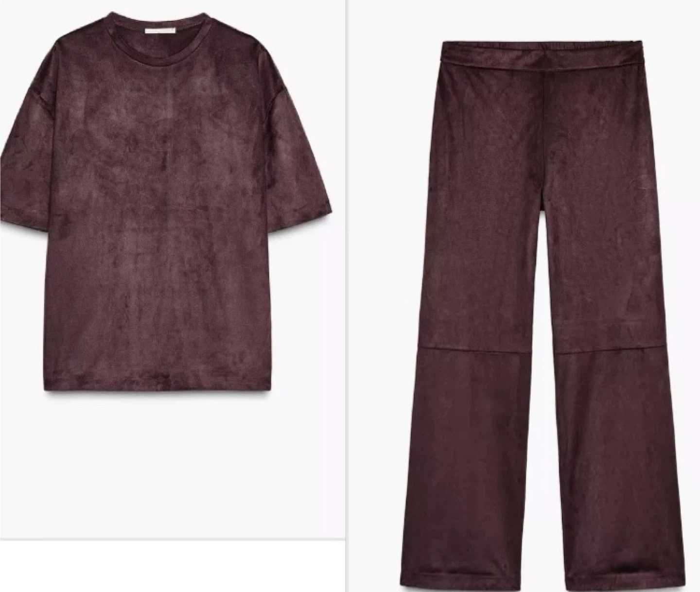 Zara Faux Leather Effect Set