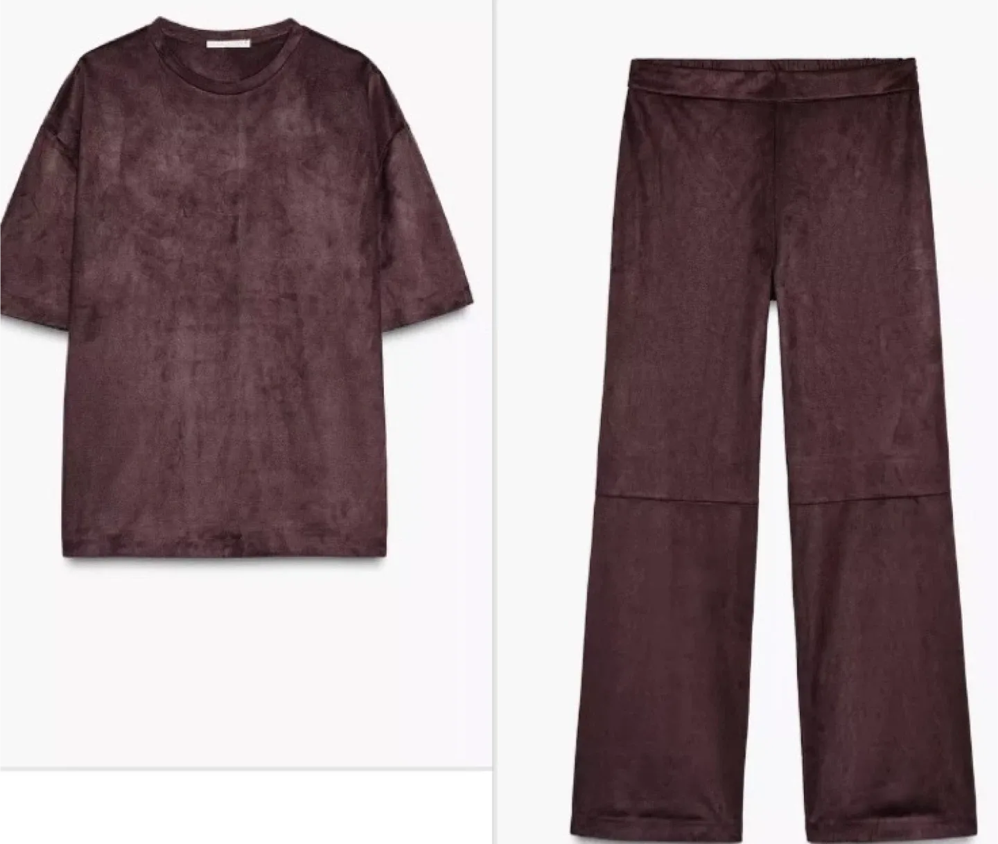 Zara Faux Leather Effect Set