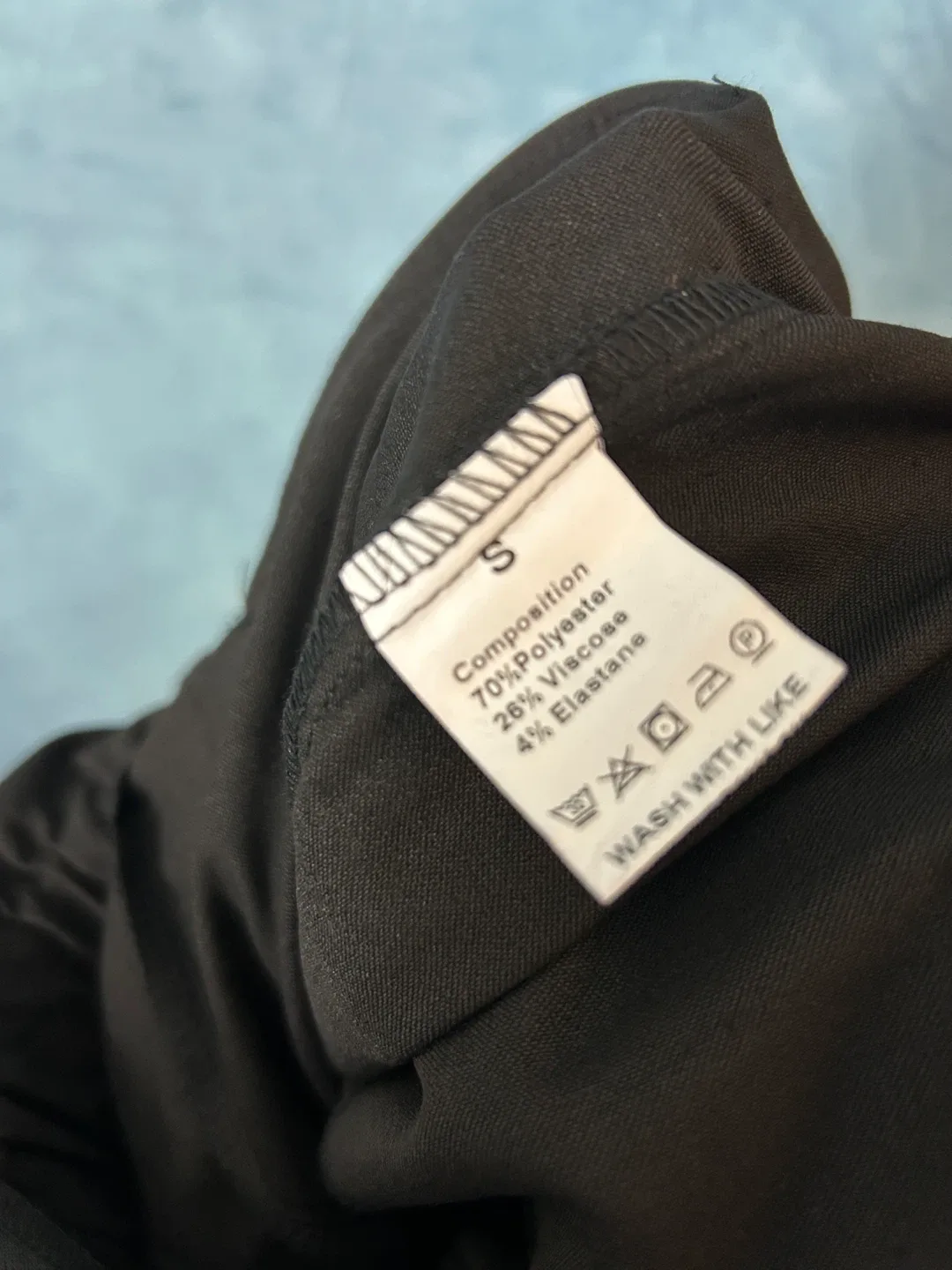 Black Zip Jumpsuit - Size S image indicator(4)