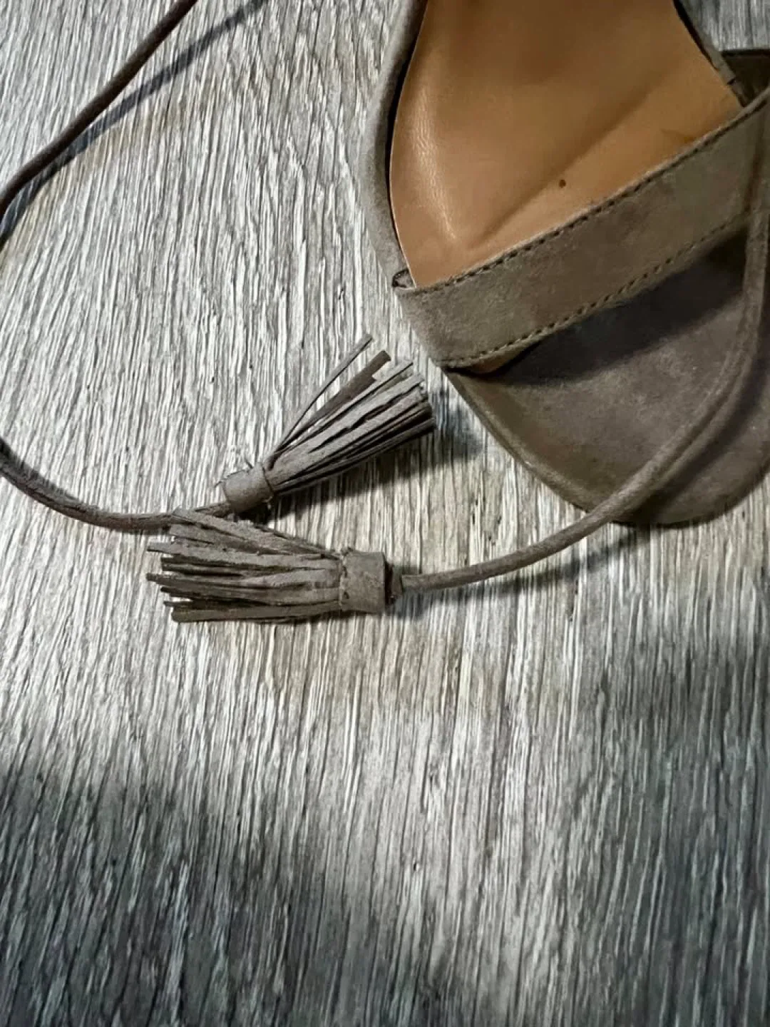 Le Chateau Taupe Heels - Size 8 image indicator(5)