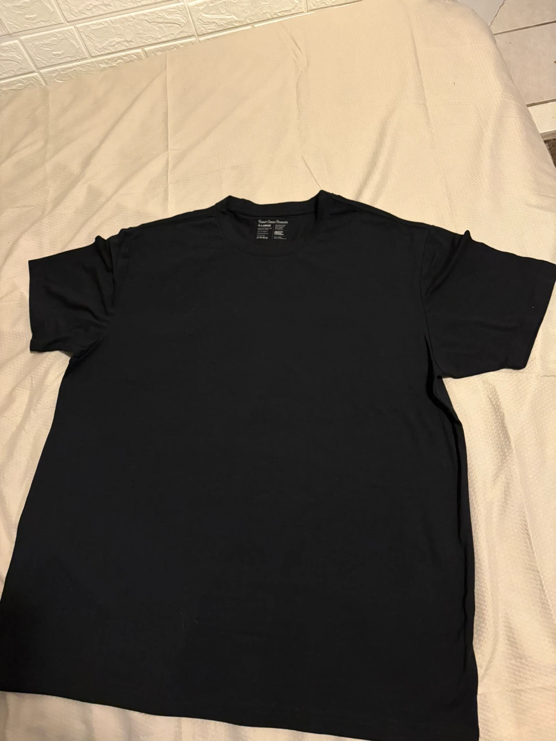 Fresh Clean Threads Black Performance T-Shirt - XL - photo 3
