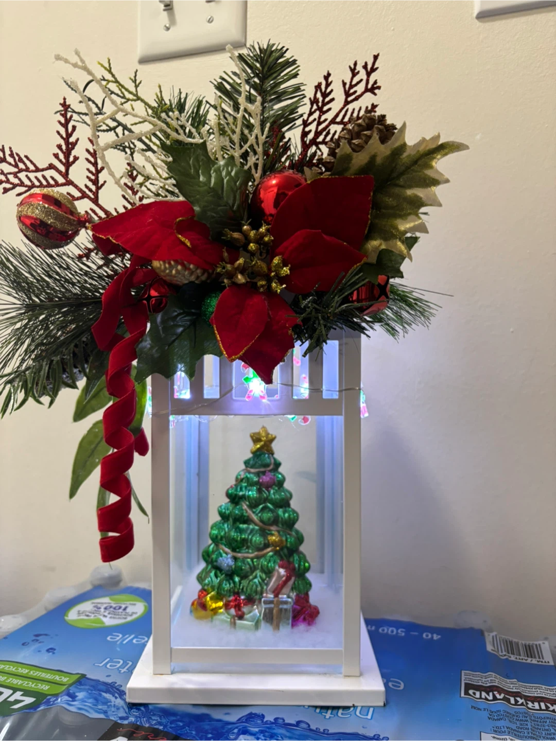 Christmas Tree Lantern Decoration