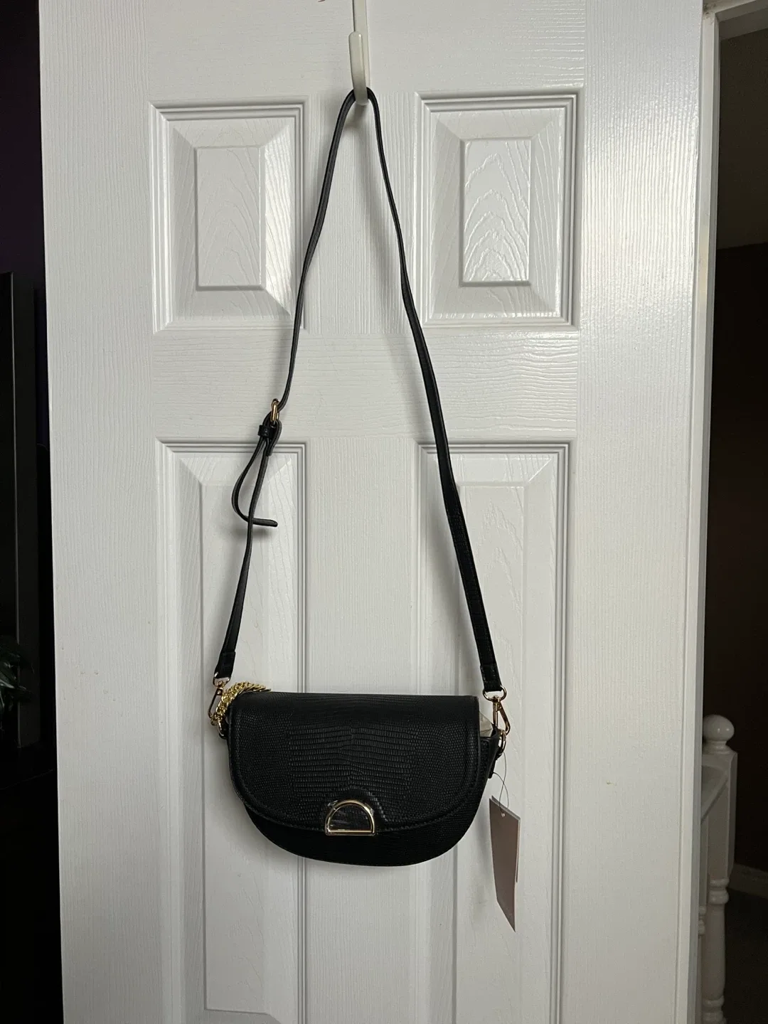 New JUSTFAB Black Crossbody Bag thumbnail