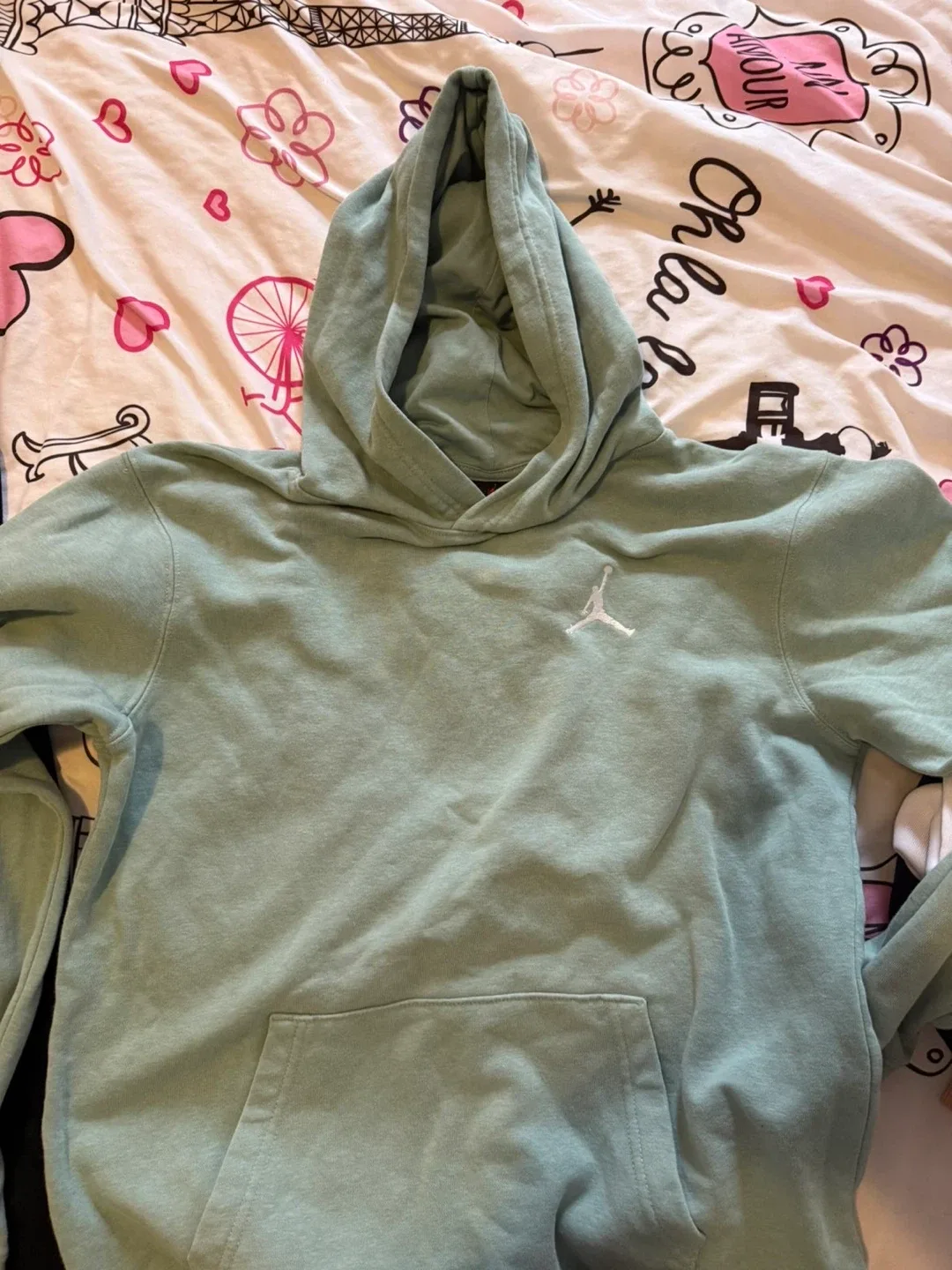 Jordan Hoodie - Light Green size 10-14 thumbnail