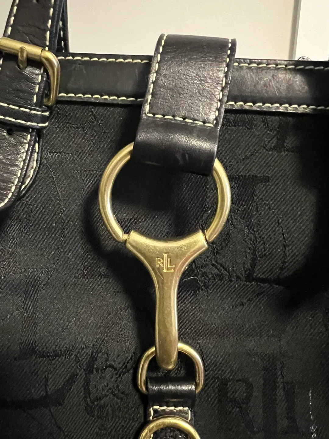 Ralph Lauren Black Tote Bag image indicator(4)