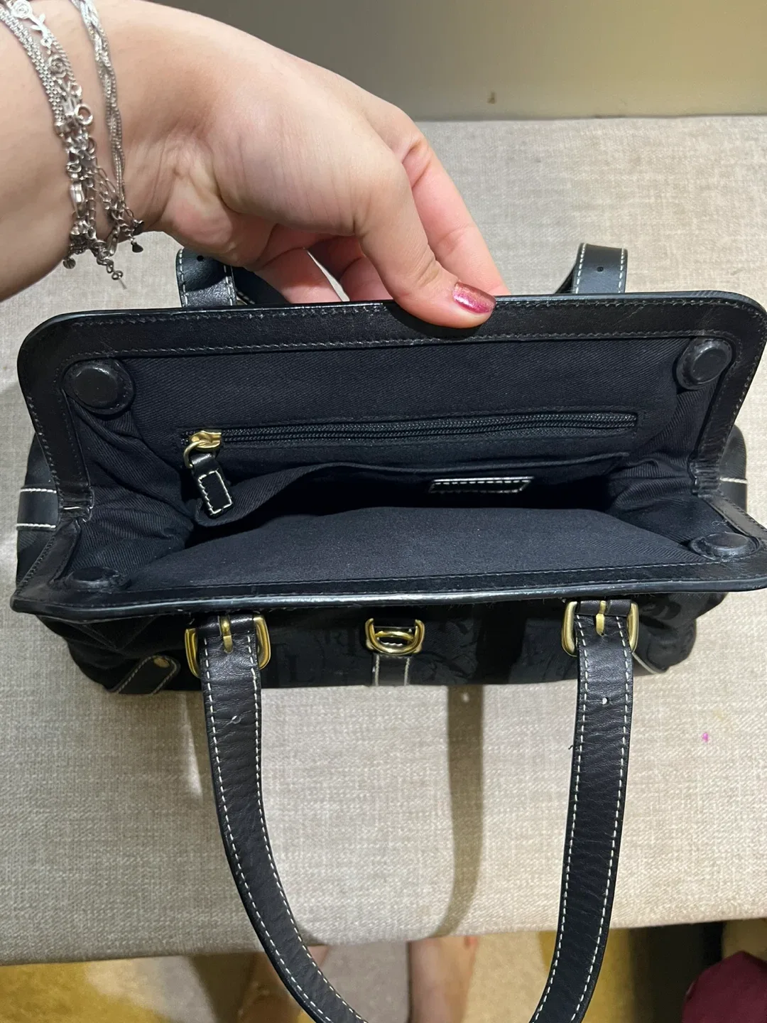 Ralph Lauren Black Tote Bag image indicator(5)