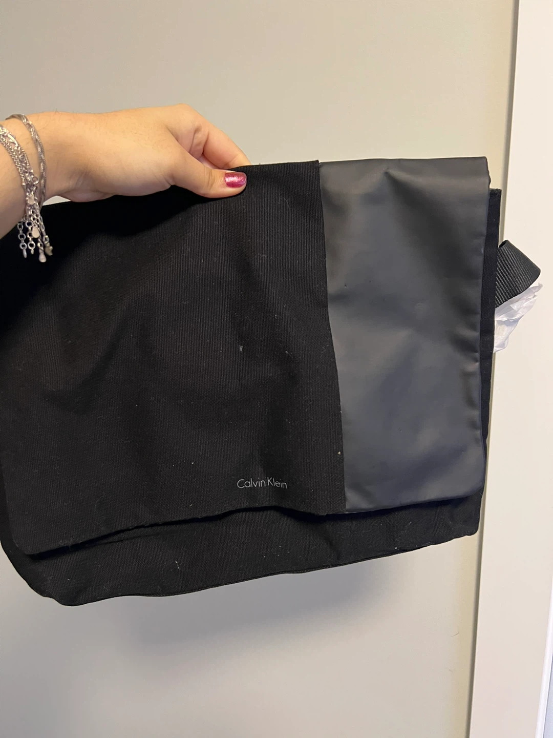 New Calvin Klein Black Crossbody Bag