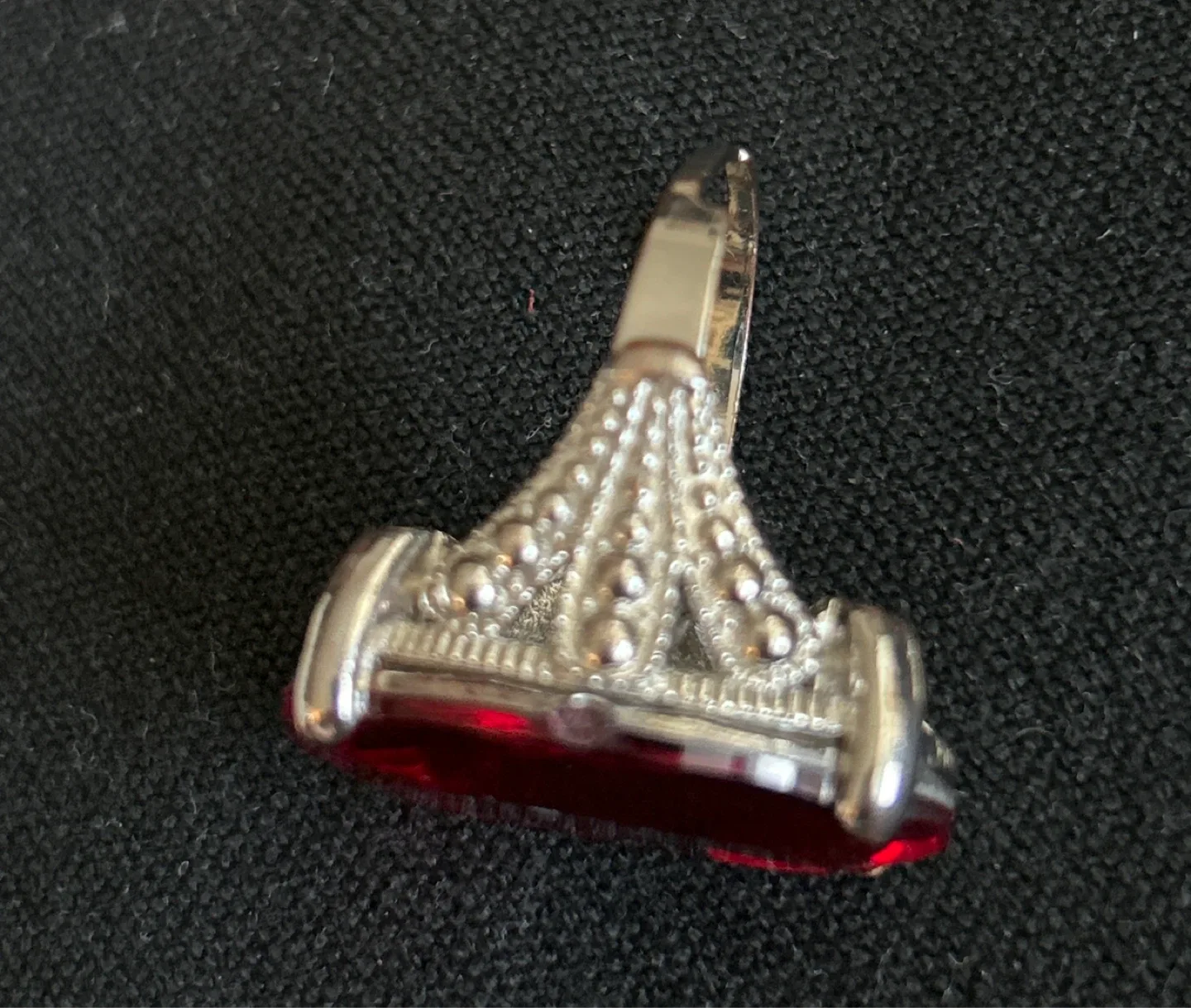 Big Red Stone Ring image indicator(6)