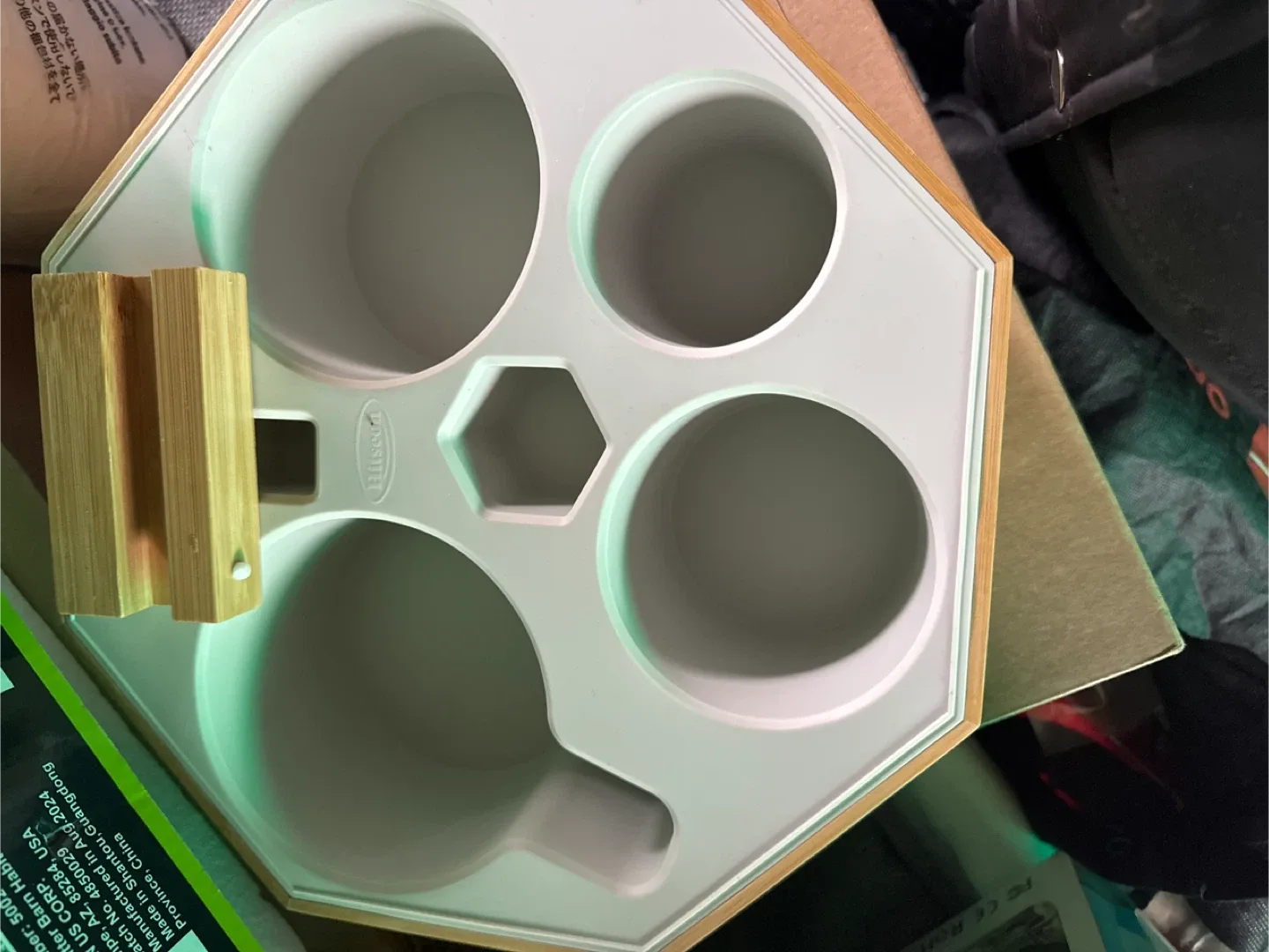 Hitseon Travel Cup Holder with Phone Holder image indicator(2)