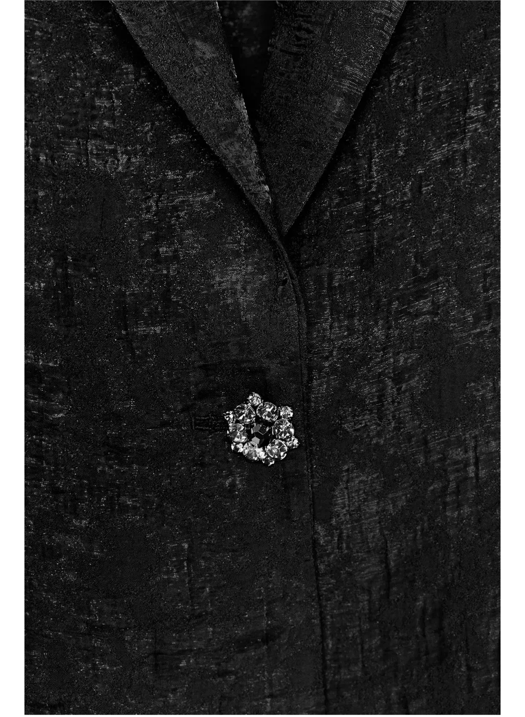 New Zara Textured Weave Blazer image indicator(3)