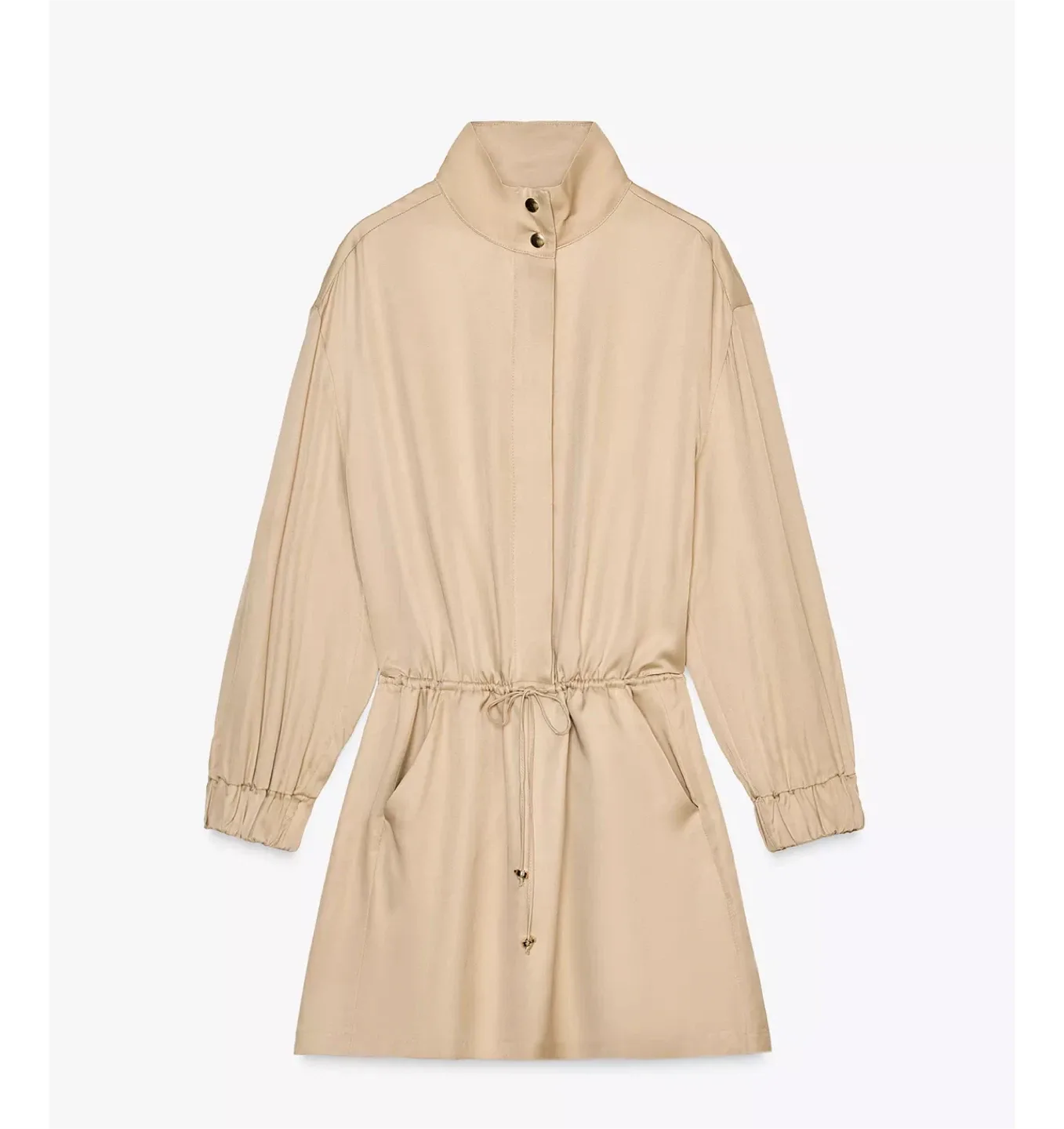 Zara Mini Dress - Beige image indicator(2)