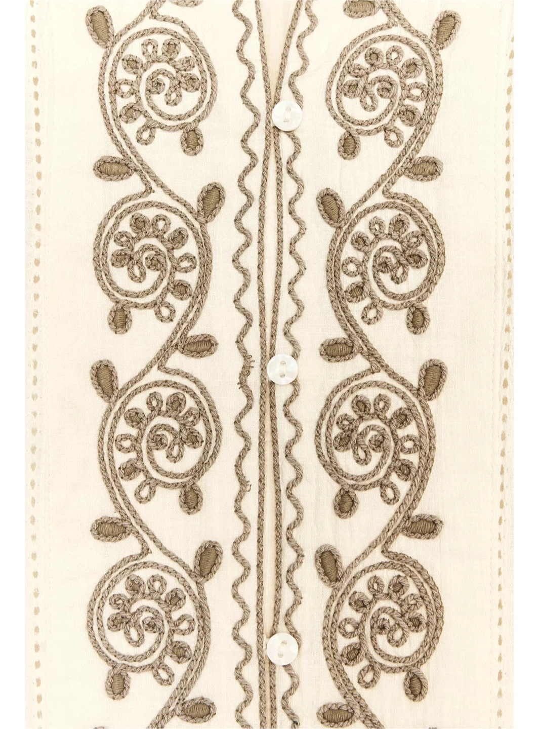Zara Embroidered Blouse - photo 3