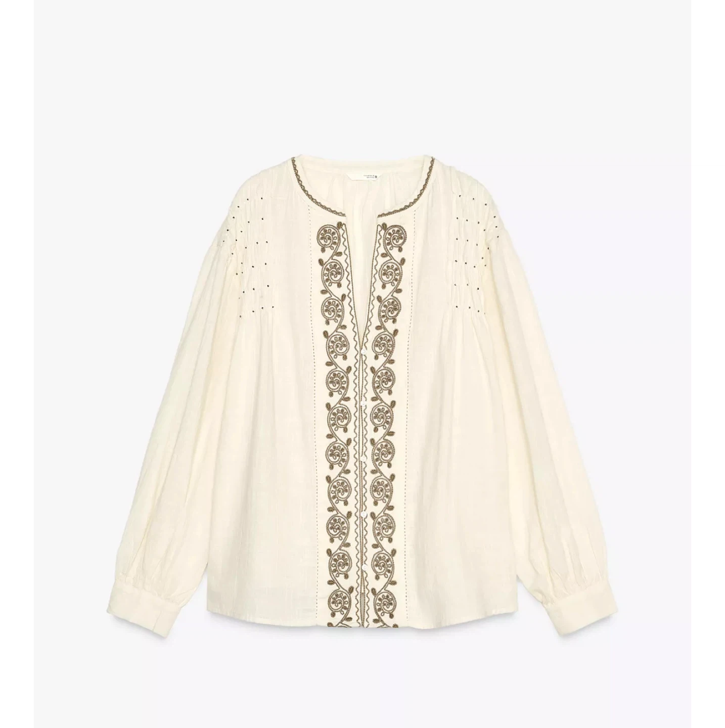 Zara Embroidered Blouse - photo 2