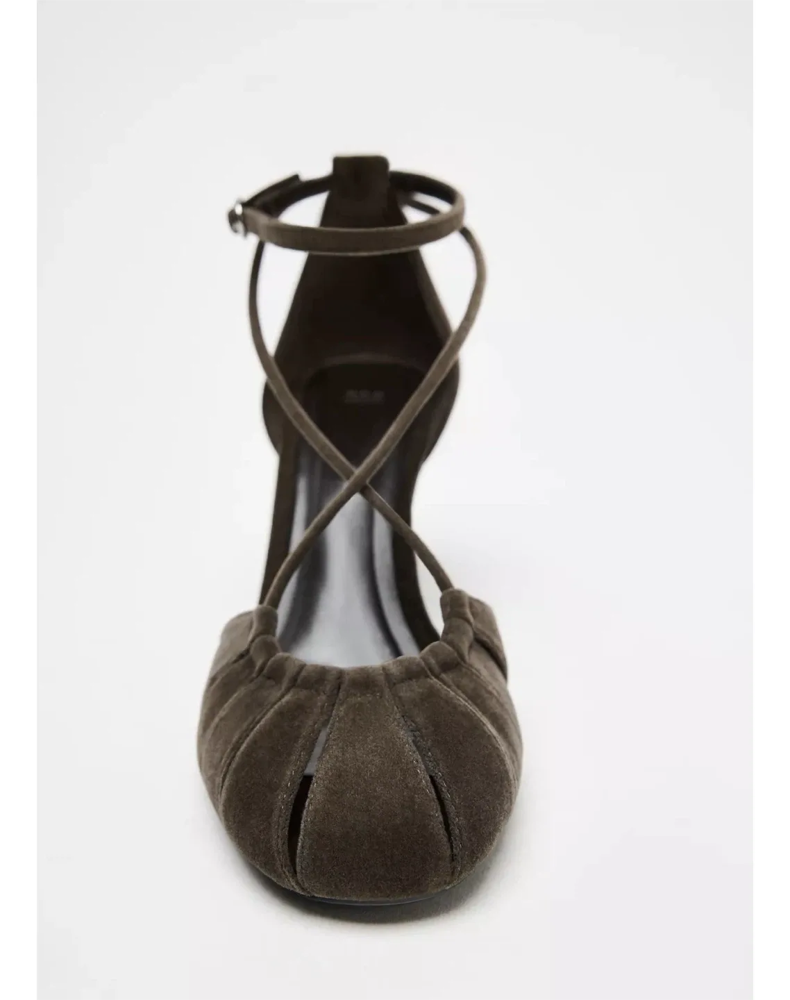 Zara  Heeled Ankle Strap Shoes