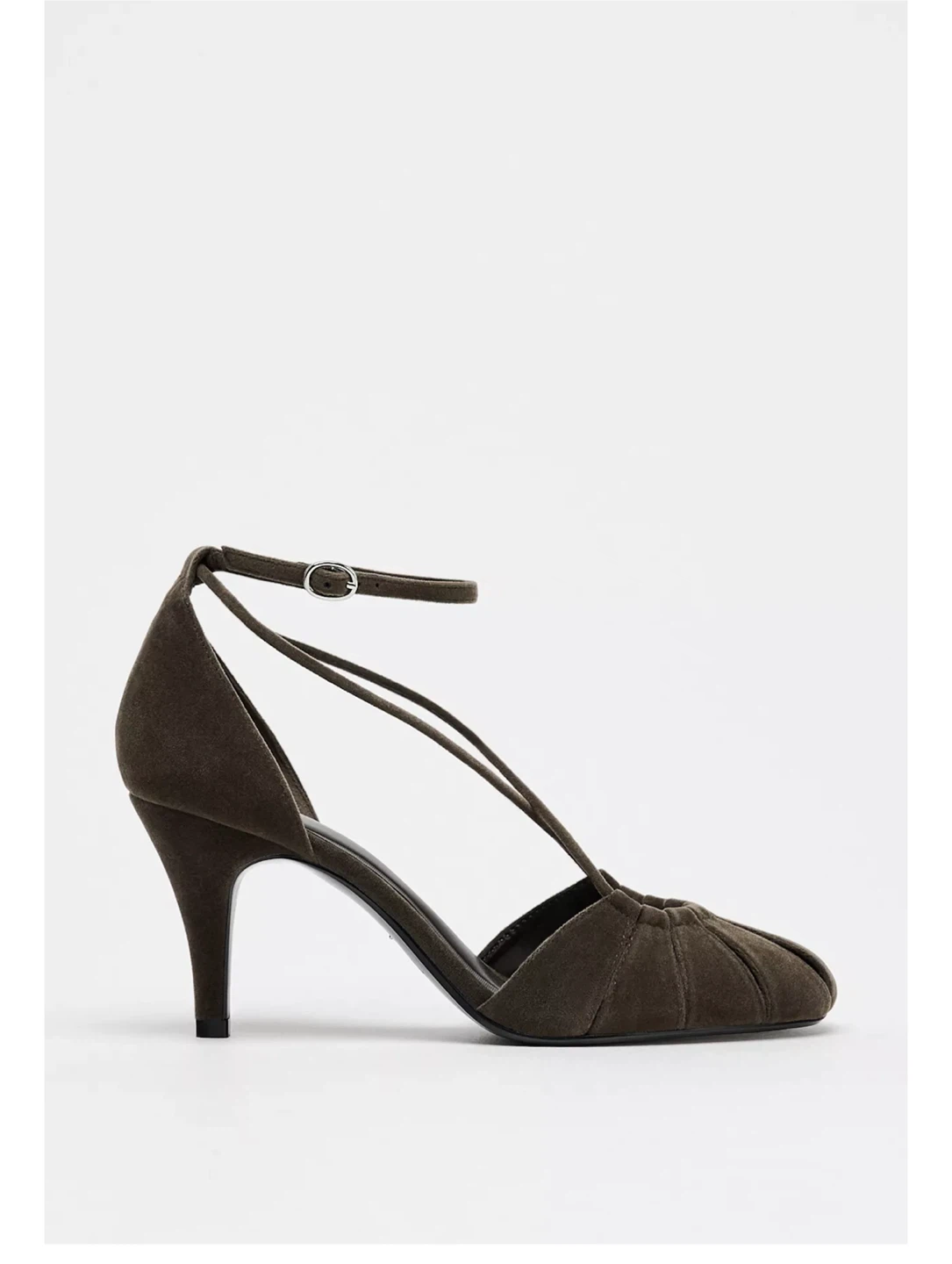 Zara  Heeled Ankle Strap Shoes - photo 3