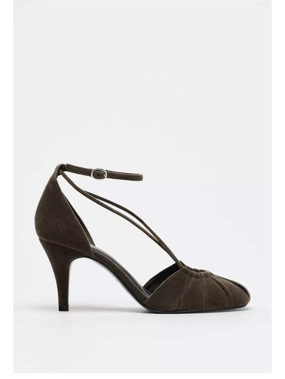 Zara  Heeled Ankle Strap Shoes image indicator(3)