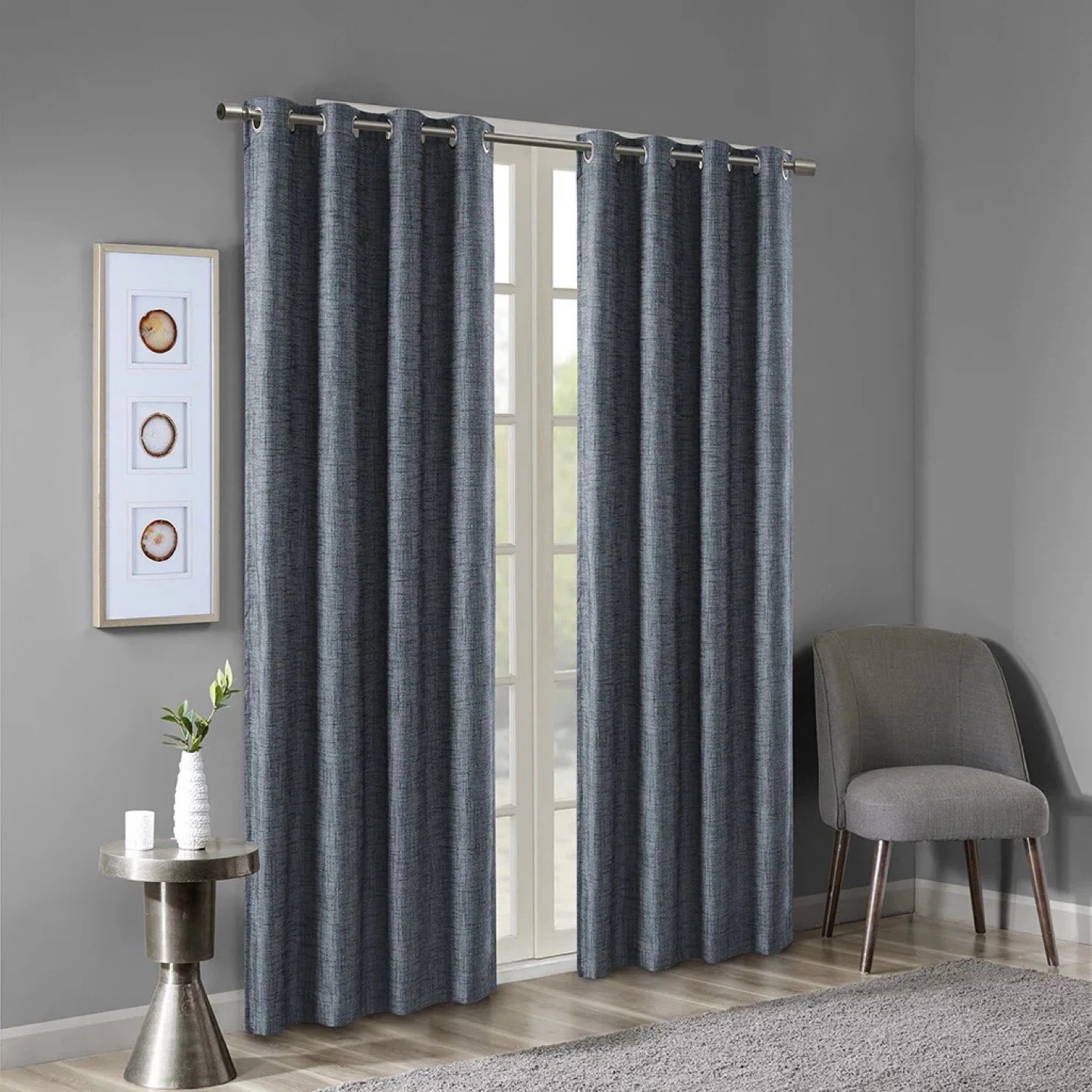 Set of 2  Room Darkening Curtains - photo 2