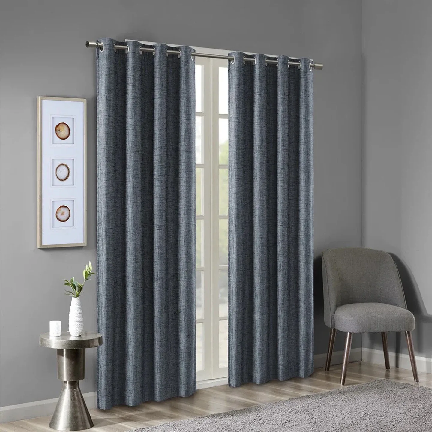 Set of 2  Room Darkening Curtains image indicator(2)