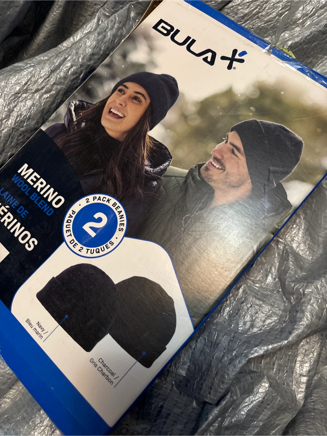 Unisex Bula 2-Pack Merino Wool Blend Beanies - New - photo 2