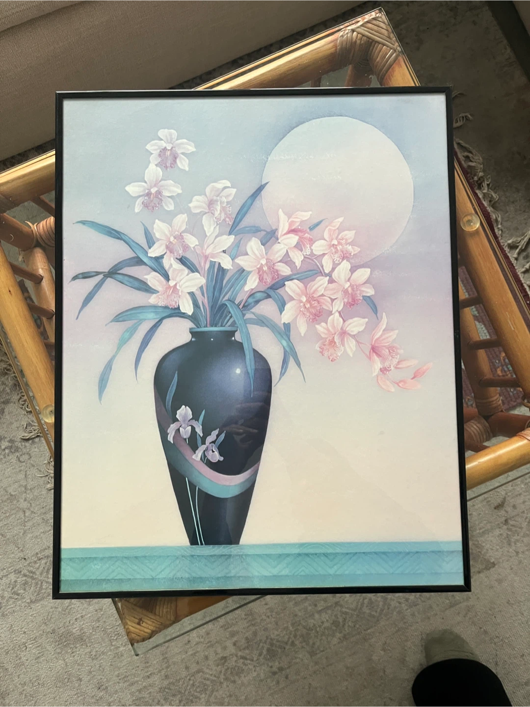 Framed Floral Print Art - photo 3