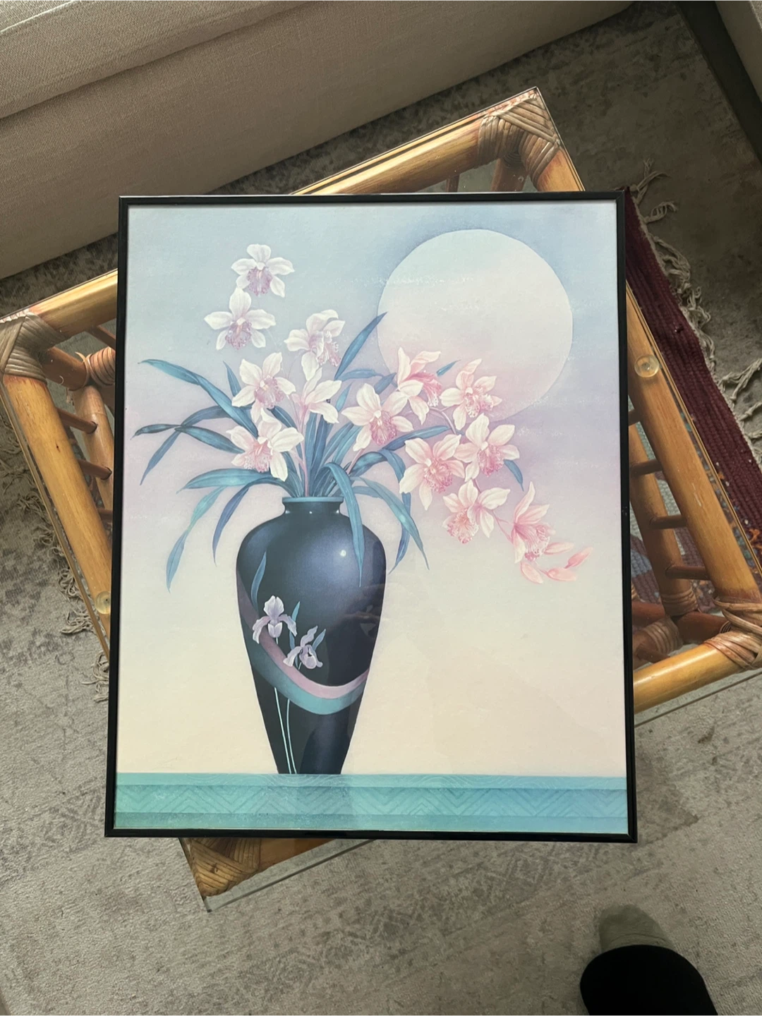 Framed Floral Print Art - photo 4