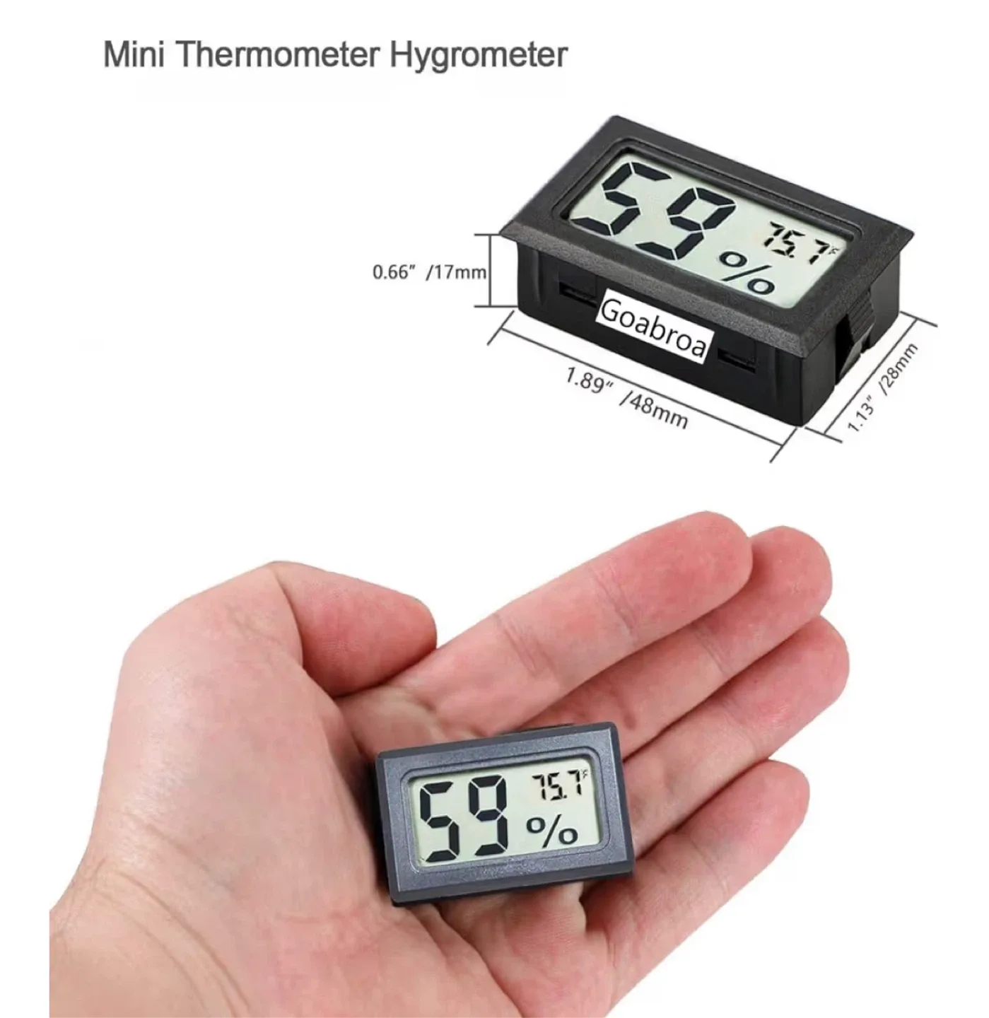Mini Hygrometer Thermometer thumbnail