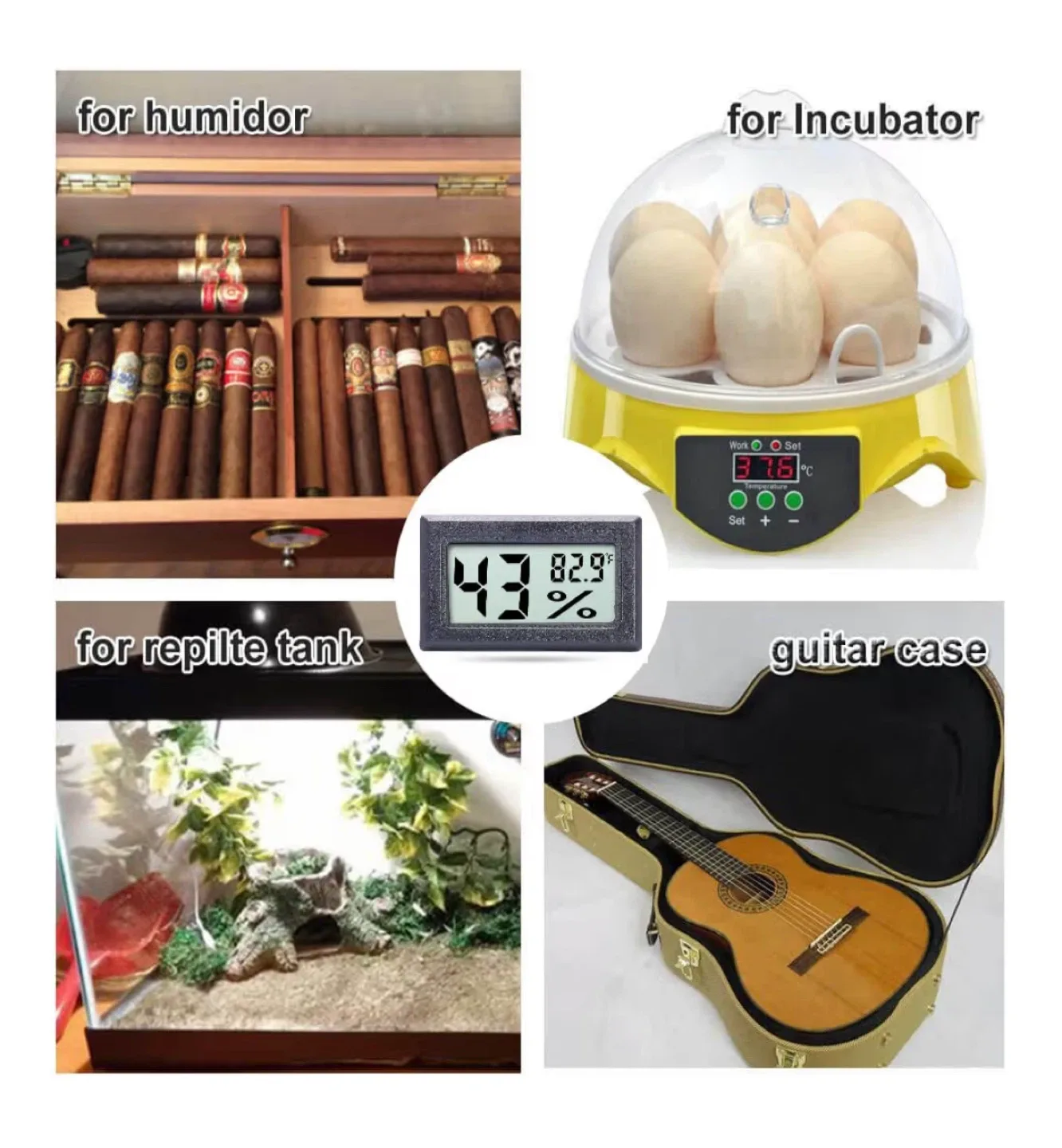 Mini Hygrometer Thermometer image indicator(3)