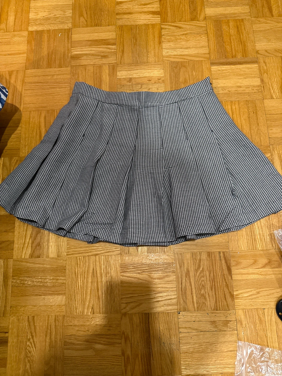 Ardene Houndstooth Skirt - Size M/M