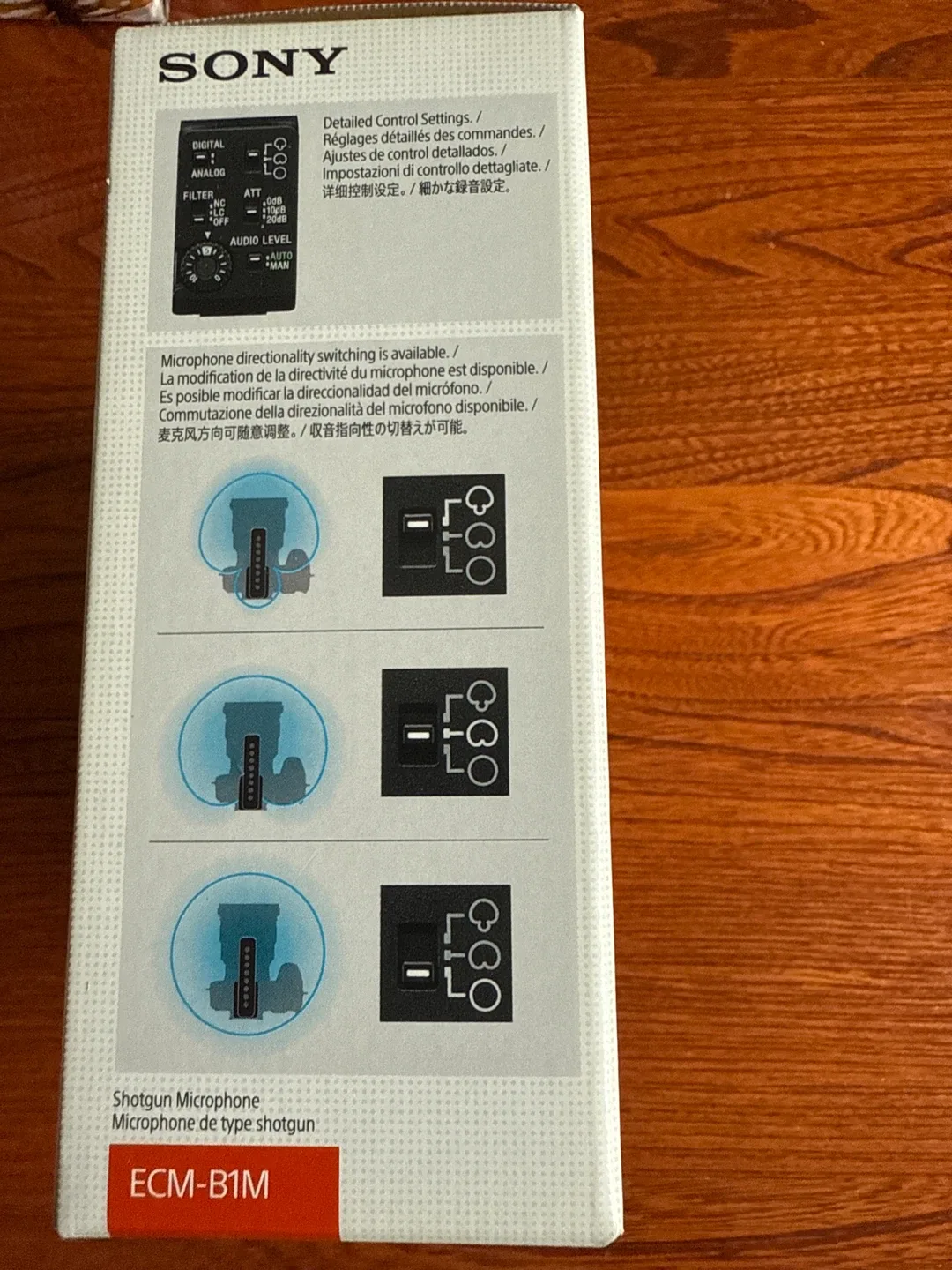 Sony ECM-B1M Shotgun Microphone - Like New! image indicator(3)