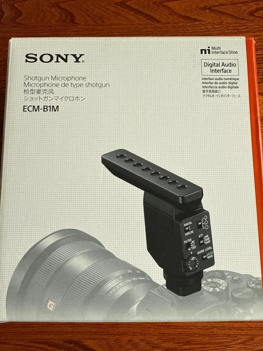 Sony ECM-B1M Shotgun Microphone - Like New!