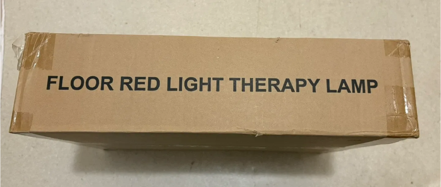Floor Red Light Therapy Lamp - Black